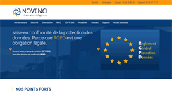 Desktop Screenshot of novenci.fr